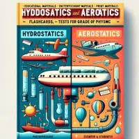 Hydrostatyka i aerostatyka dział 3 - Fiszki, Sprawdziany, Materiały do Druku dla Klasy 7 'Spotkania z Fizyką'